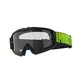 Dětské motokrosové brýle Alpinestars Vision Youth - Corp oranžová, čiré plexi