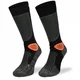 Motorkářské ponožky Comodo MTB2 - Black Orange