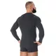 Pánské tričko Brubeck Active Wool s dlouhým rukávem - Black