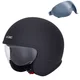 Moto přilba W-TEC Valkorne Noir - matně černá - matně černá