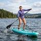 Dámské neoprenové body s dlouhým rukávem inSPORTline Narona - fialová