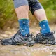 Nepromokavé ponožky DexShell Running Lite 2.0 - Mallard Blue