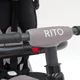 Dětská tříkolka s vodící tyčí QPlay Rito+ - Grey