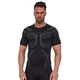 Pánské funkční triko Brubeck Dry s krátkým rukávem SS1466M - Black/Graphite
