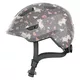 Dětská cyklo přilba Abus Smiley 3.0 - Purple Star - Grey Horse