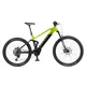 Horské celoodpružené elektrokolo Levit Svarog BF Overstep 630 29"/27,5" - Lime Black Pearl