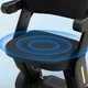 Elektrický čtyřkolový vozík inSPORTline Clis • 10km/h • až 40km dojezd - šedá