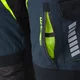 Moto kalhoty W-TEC Modock - černo-modro-fluo žlutá