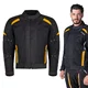 Pánská letní moto bunda W-TEC Tosheck - černo-žlutá - černo-žlutá
