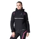 Dámská softshellová moto bunda W-TEC Annorack Lady - černo-písková