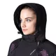 Dámská softshellová moto bunda W-TEC Annorack Lady - černo-písková