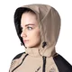 Dámská softshellová moto bunda W-TEC Annorack Lady - černo-písková