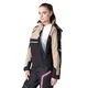 Dámská softshellová moto bunda W-TEC Annorack Lady - černo-písková