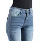 Dámské moto jeansy W-TEC Lustipa - modrá