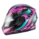 Výklopná moto přilba W-TEC Pezzon Magenta