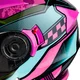 Výklopná moto přilba W-TEC Pezzon Magenta