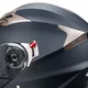 Výklopná moto přilba W-TEC Pezzon - bílo-bronzová