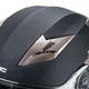 Výklopná moto přilba W-TEC Pezzon - bílo-bronzová