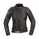 Dámská kožená moto bunda W-TEC Black Heart Lizza - 2.jakost - vintage hnědá