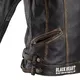 Dámská kožená moto bunda W-TEC Black Heart Lizza - 2.jakost - vintage hnědá