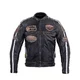 Pánská kožená moto bunda W-TEC Sheawen Vintage - černá