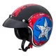 Moto přilba W-TEC Café Racer - 3Ways Surf Bronze - Big Star