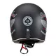 Moto přilba W-TEC Black Heart Retron - Simple Black