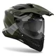 Moto přilba Airoh Commander 2 Reveal matná military zelená