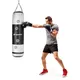 Boxovací pytel inSPORTline Robkin 35x120cm / 33kg - černo-bílá - černo-bílá