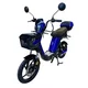 Elektroskútr W-TEC E-Greta II 12Ah 18" - černá - modrá