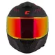 Moto přilba Cassida Integral GT 2.1 Flash černá matná/metalická červená/tmavě šedá