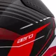 Moto přilba Cassida Aero Drome černá perleť/červená/bílá/šedá - 2.jakost