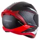 Moto přilba Cassida Aero Drome černá perleť/červená/bílá/šedá - 2.jakost