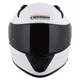 Moto přilba Cassida Aero Solid bílá/černá