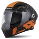 Moto přilba Cassida Orbit Multivers černá matná/oranžová/šedá/bílá