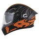 Moto přilba Cassida Orbit Multivers černá matná/oranžová/šedá/bílá