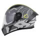 Moto přilba Cassida Orbit Multivers šedá matná/světle šedá/žlutá fluo/černá