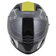 Moto přilba Cassida Orbit Multivers šedá matná/světle šedá/žlutá fluo/černá