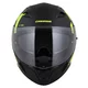 Moto přilba Cassida Orbit Grind černá matná/žlutá fluo