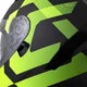 Moto přilba Cassida Orbit Grind černá matná/žlutá fluo
