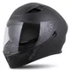 Moto přilba Cassida Orbit Solid černá matná/černá