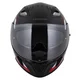 Moto přilba Cassida Orbit StriX červená/zelená/šedá/bílá/černá