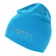 Čepice Brubeck Merino - Black - Light Blue
