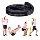 Posilovací guma inSPORTline Rand XXX Strong 208x3,3 cm / 17 kg - černá - černá