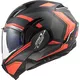 Překlopná moto přilba LS2 FF900 Valiant II Revo P/J - Matt Black H-V Yellow