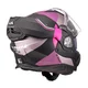 Překlopná moto přilba LS2 FF901 Advant X Ultra Grey Purple P/J