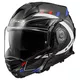 Překlopná moto přilba LS2 FF901 Advant X C Future Gl White Blue P/J