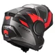Výklopná moto přilba LS2 FF902 Scope II Duria Black Red