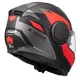 Výklopná moto přilba LS2 FF902 Scope II Duria Black Red