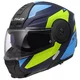Výklopná moto přilba LS2 FF902 Scope II Duria Blue H-V Yellow